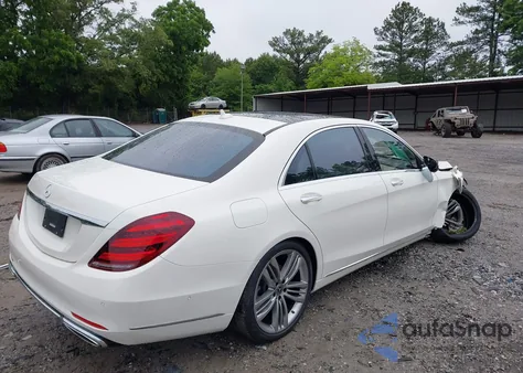 2020 Mercedes-Benz S 450 из США, поврежденный, VIN WDDUG6GB3LA507597